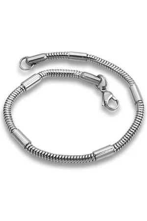 Amanto Armband Eunice - 316L Staal PVD - Slang - 20cm