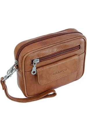 Branco Heuptas Heren Polstas Cognac - Leer