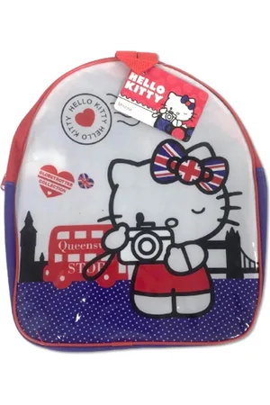 Hello Kitty London rugzak - 22 x 28 cm groot - Met 1 hoofdvak