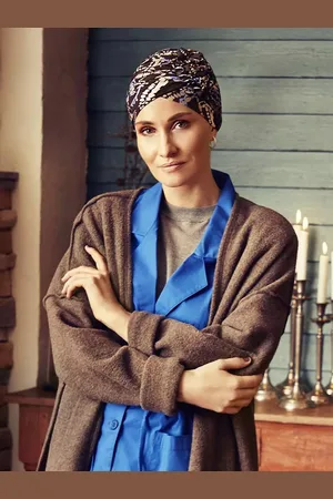CHRISTINE Lotus turban - - chemo