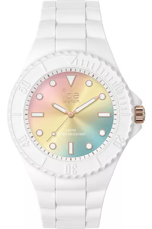 Ice-Watch Ice Watch ICE generation - Sunset rainbow 019153 Horloge - Siliconen - Wit - Ã˜ 40 mm