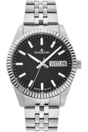 DUGENA Heren-Uren Analoog Quarz One Size Schwarz 32020971