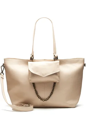 Chabo Bags Chabo Bags - Shopper Copenhagen - Shopper - Schoudertas - Leer - -Roomwit