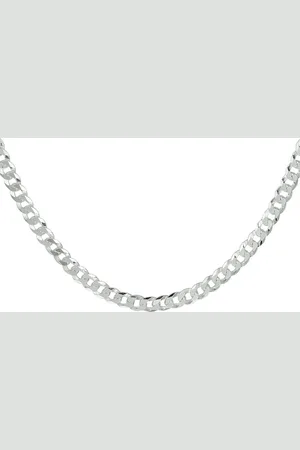 Juwelier Emo Gourmet Ketting 925 - Gerhodineerd - Breedte 4.8 mm - Lengte 60CM