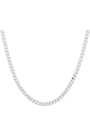 Juwelier Emo Gourmet Ketting 925 - Gerhodineerd - Breedte 3mm - Lengte 60CM