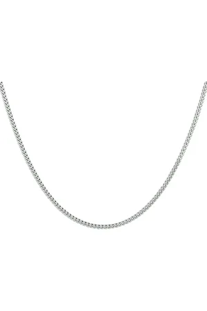 Juwelier Emo Gourmet Ketting 925 Gerhodineerd 1.8 mm breed - 60 cm