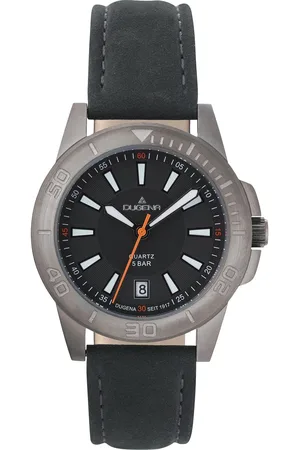 DUGENA Jungen-Uren Analoog Quarz One Size Grijs 32019402