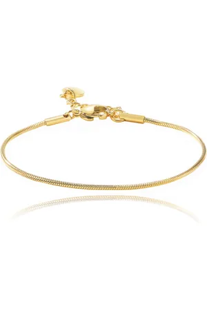 Cilla Jewels Stijlvolle Goudkleurige Verstelbare Smalle Damesarmband