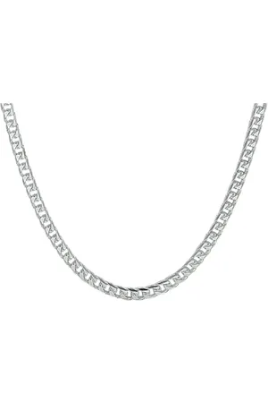 Juwelier Emo Gourmet Ketting 925 - Gerhodineerd - Breedte 4.5mm - Lengte 45CM