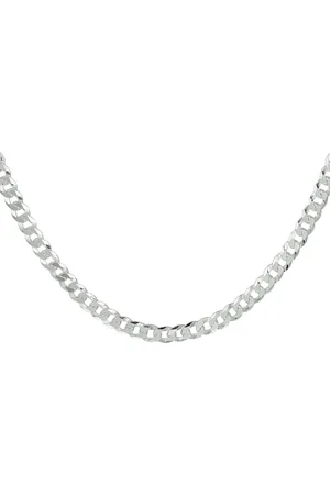 Juwelier Emo Gourmet Ketting 925 - Gerhodineerd - Breedte 4.8 mm - Lengte 50CM