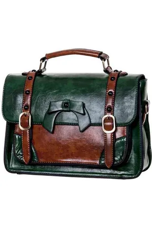 Dancing Days Buckle with Bow Retro Handtas