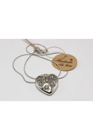 Fashion Jewelry Halsketting met opengewerkt hartje