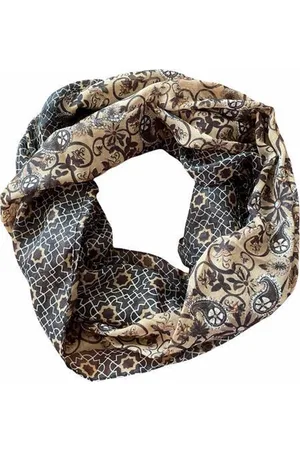 sarlini | Snood Ronde Bruine Dames colsjaal | Paisley