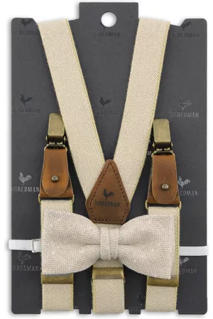 Sir Redman Heren Accessoire bretels - Bretels combi pack Samuel Tweed - Vader & Zoon - Bruiloft - Feestelijke outfit