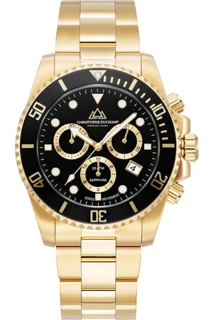 Christophe Duchamp Marine Chrono - Goud
