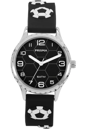 Prisma Horloges - Horloge CW.351 Kids Voetbal Blauw 5 ATM