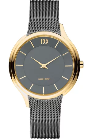 Danish Design Dames Gouden Horloges - Funen Grey Gold IV70Q1194