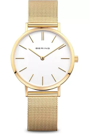 Bering Dames Gouden Horloges - Dameshorloge XMAS_Set_Gold