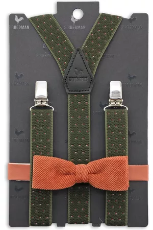 Sir Redman Heren Accessoire bretels - Little koekies - Kids suspenders combi pack Gacilly Rib - Feestelijk kinderkleding - Stoere bretels - 100% made in NL