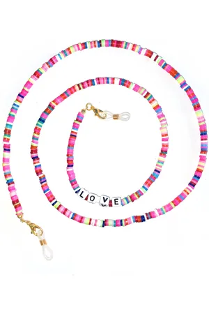 Fashion Favorite Zonnebril Ketting LOVE - Unicorn | 70 cm | Brillenkoord Bijoux / Polyemeer |