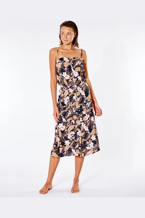 Rip Curl Playabella Midi Dress - Black