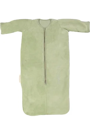 Puckababy Newborn Slaapzak Baby (0-6m) - Olive - Teddy TOG 2.0 - Winter