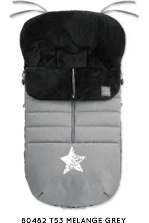 Cubus Universal Fleece Kinderwagen Slaapzak Grijs (2019)