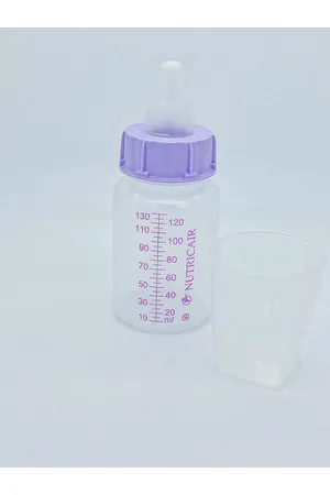 Cair Babyfles 130ml met flessenspeen voor eenmalig gebruik - Steriel Verpakt 10 stuks