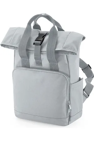 BagBase Recycled Mini Twin Handle Roll-Top Backpack Junior - 9 Liter