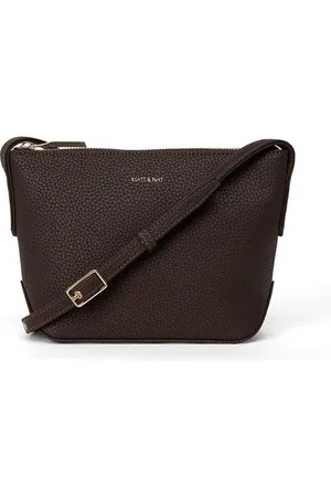 Matt & Nat Matt & Nat - Sam Purity Crossbody Bag Truffle