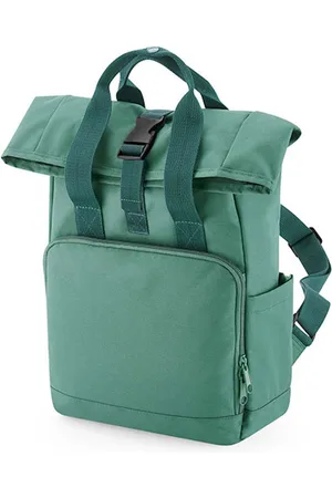 BagBase Recycled Mini Twin Handle Roll-Top Backpack Junior - 9 Liter