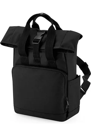BagBase Recycled Mini Twin Handle Roll-Top Backpack Junior - 9 Liter