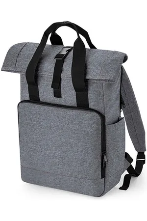 BagBase Recycled Twin Handle Roll-Top Laptop Backpack - 19 Liter
