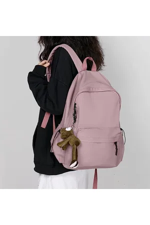 Merkloos Schoolrugzak voor Dames, Schooltas, Reistas, Casual, Rugzak voor Laptop van 14 Inch, voor Tienermeisjes, Licht, Waterdicht, Rugzak voor Het Werk, voor Universiteitsstudenten
