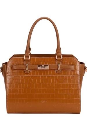 David Jones Handtas - Camel