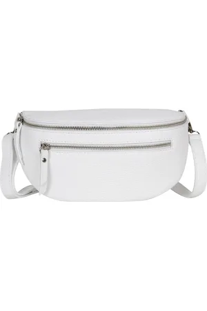 AmbraModa GLX2 - Heuptas buiktas crossbodytas, ideaal voor vakantie, reizen, uitgaan gemaakt van echt leer.