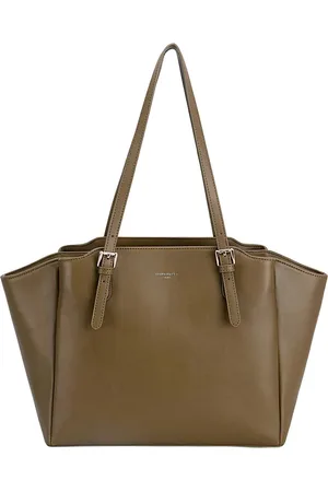 David Jones Grote Schoudertas A4+ Groen