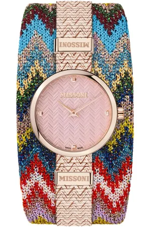 Missoni M1 MWY102222 Horloge - Staal - Rosékleurig - Ø 29 mm