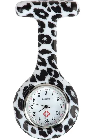 Fako Bijoux® Verpleegstershorloge - Zusterhorloge - Verpleegster Horloge - Siliconen Print - Dalmatiër