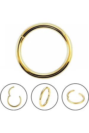 Fako Bijoux® Chirurgisch Stalen Ring Piercing - Diameter 12mm - Dikte 1.2mm - Ringetje geschikt voor Helix, Tragus, Septum, Lip, Neus & Wenkbrauw