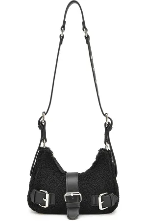 Nunoo Palma Curl Black Dames Schoudertas - - One Size