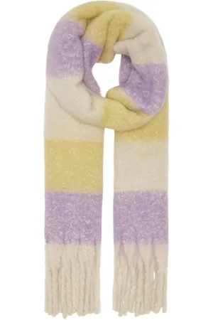 ONLY Carmen Striped Scarf Fairy wren One Size