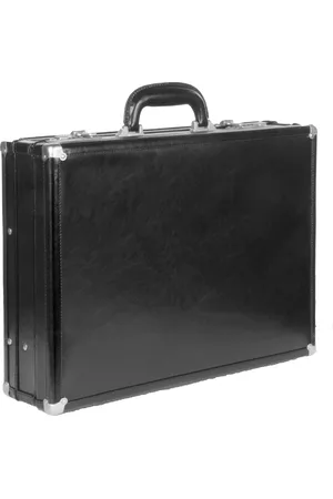 Claymore Attache Koffer Splitleer Expandable Metalen Hoeken