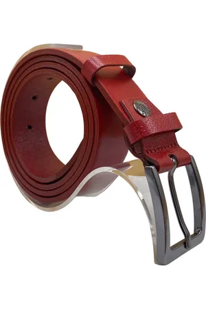 ARRIGO BELLO Riem - Riem Dames - Broekriem - 3 cm - - Leer - Totale Riem Lengte 135 cm -Taillemaat tot 115 cm