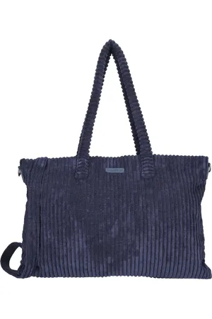 Corduroy tas met discount rits