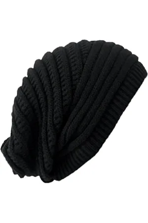ASTRADAVI Slouchy Beanie Hats - Muts - Warme Unisex Skimutsen Hoofddeksels - Herfst Winter Slouchy Mutsen