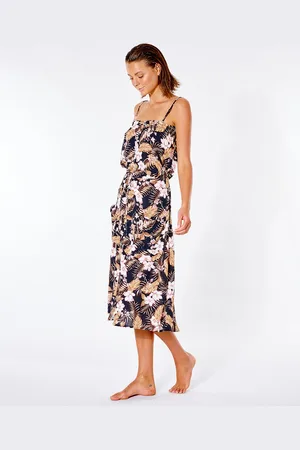 Rip Curl Playabella Midi Dress - Black