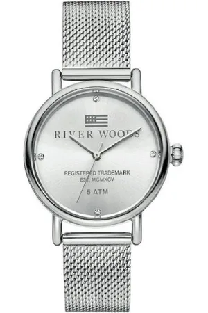 River Woods Arkansas RW340036 Horloge - Staal - Zilverkleurig - ?? 34 mm