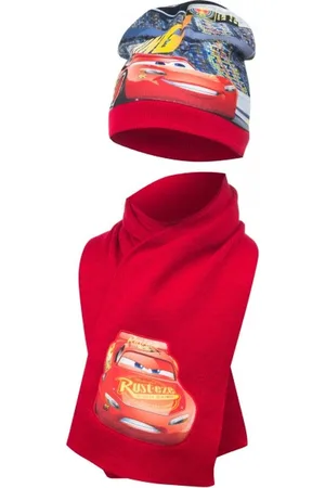 Disney Cars Disney Muts en Sjaal - McQueen - 51-54cm - Winterset - Kinderen 3-5 jaar