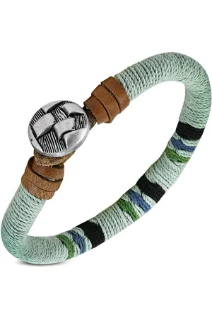 Amanto Farel Mint - Leer - Touw - 8mm - 20cm